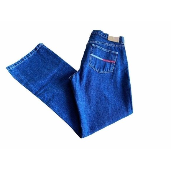 Tommy Flag Pocket Boyfriend Boot Jeans - Picture 1 of 7